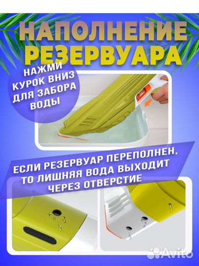 Электро водяной пистолет на аккумуляторе