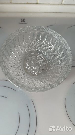 Ваза для фруктов хрусталь