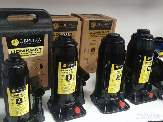 Домкрат бутылочный новый