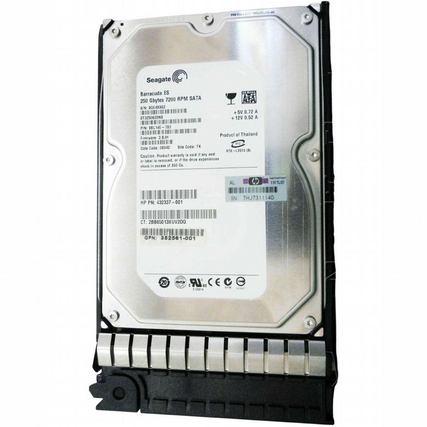 [432337-001] Жесткий Диск Hp 250gb Sata3,5" Hdd 432337-001