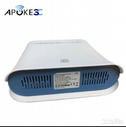 Модем роутер 12cat 4G LTE zte mf286d