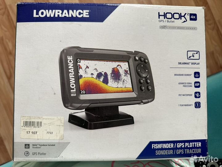 Эхолот lowrance Hook2 4x