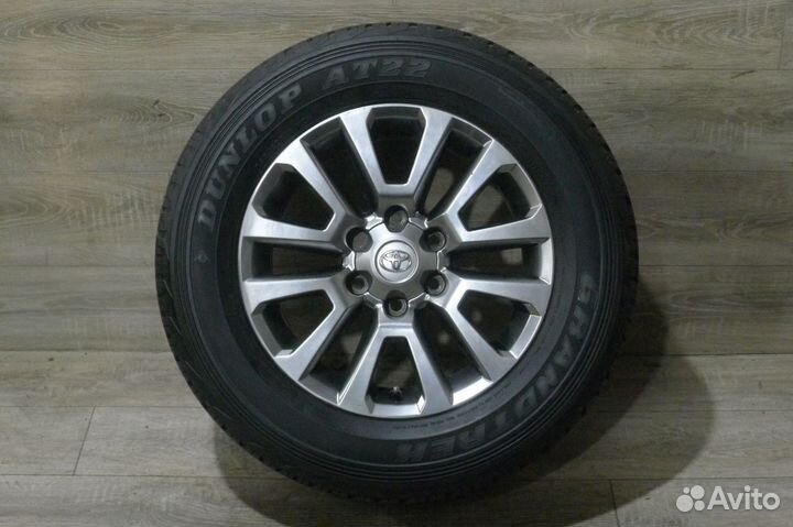 Комплект оригинальных колес R18 Toyota Prado лето