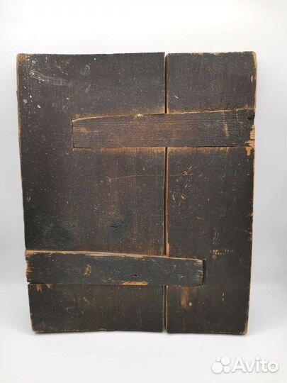 Икона старинная Святая Седмица 19 век