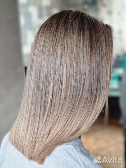 Парикмахер мелирование окрашивание волос