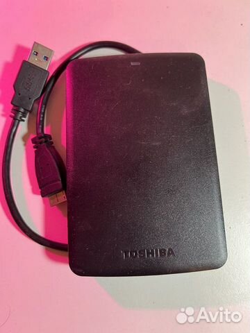 Переносной жесткий диск Toshiba 500Gb объявление продам