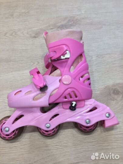 Ролики на девочку раздвижные р-р 31-36