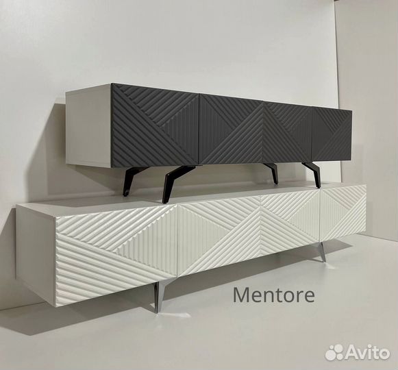 Тумба тв Bravo на опорах / в наличии / 200х40х30