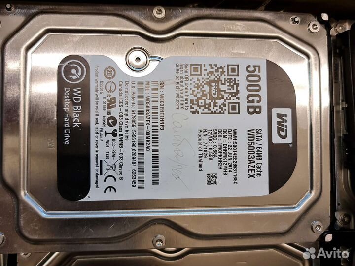 Жесткий диск HDD 500 Гб