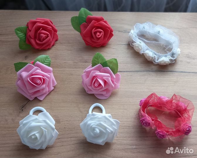 Резиночки красивые цветочки