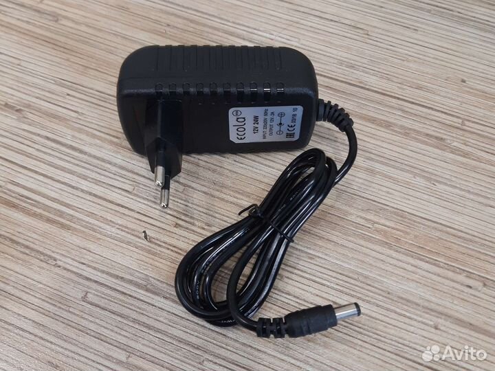 Адаптер питания для светодиодной ленты 12v/24w