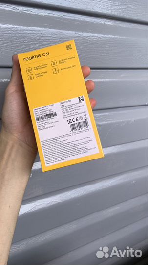 realme C31, 3/32 ГБ