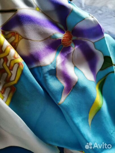 Rosa Parks подписной платок натуральный шёлк 90х90