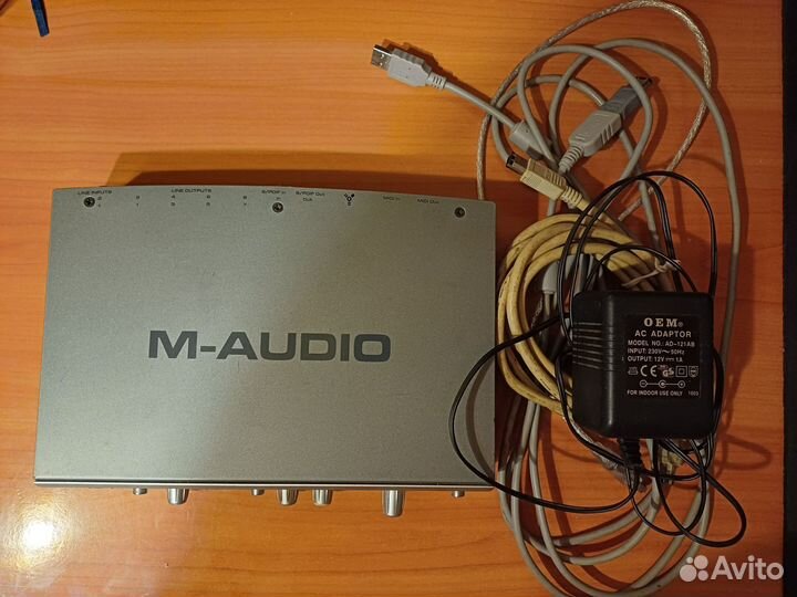 Внешняя звуковая карта M-audio FireWire 410