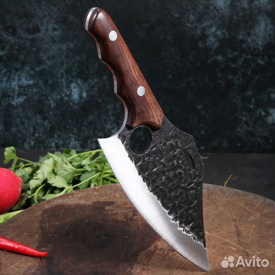 Нож шеф для нарезки Крокодил