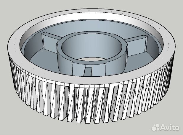 Шестерня стеклоподъемника автомобиля ZAZ forza
