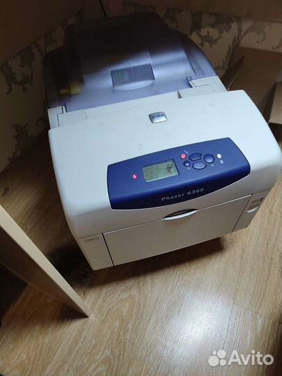 Цветной лазерный принтер xerox phaser 6360