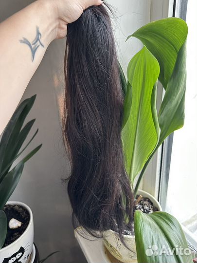 Хвост шиньон