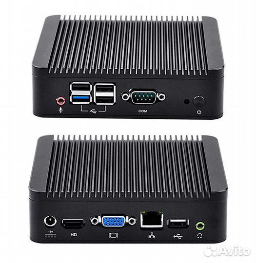 PC box Мини-пк core i5/J1900/J4125 4ядра/4Gb/128gb