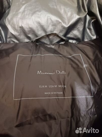 Massimo dutti пуховик