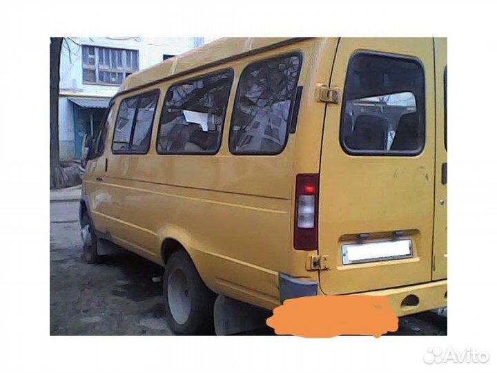 Стекло задней двери газель