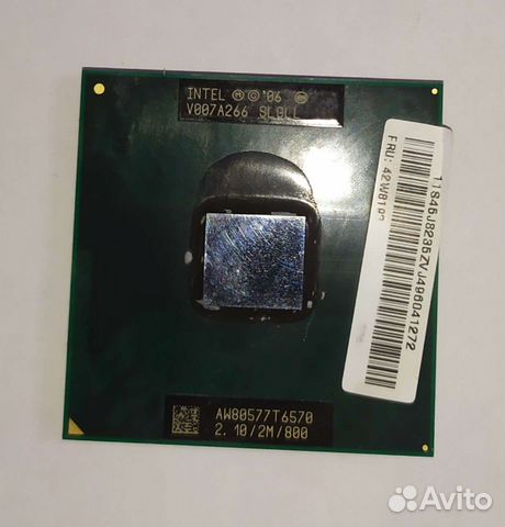 Процессор Intel Core2 Duo T6570