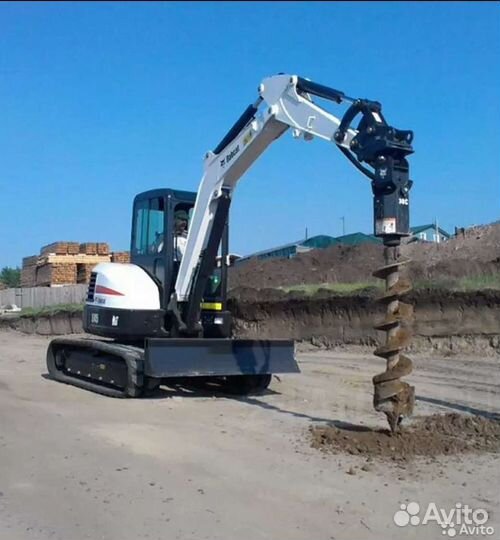 Ямобур, гидробур, сваебур, эксковатор