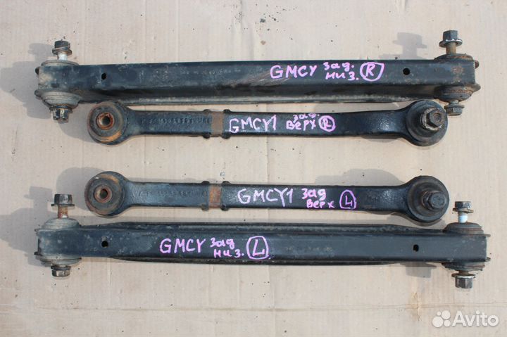 Комплект задних рычагов на GMC Yukon GMT800