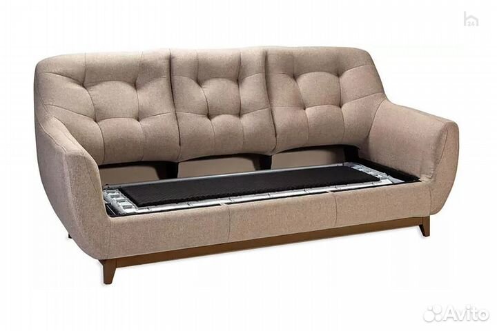 Диван прямой раскладной Сканди