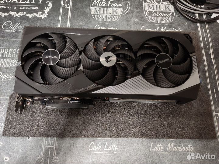 Видеокарта Gigabyte RTX 4070 Aorus Master 12 Гб