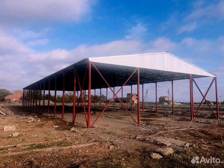 Ангар металлический