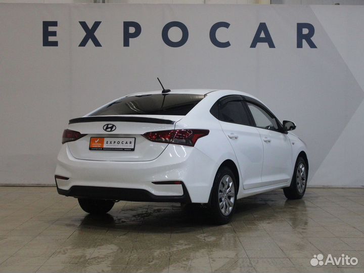 Hyundai Solaris 1.4 МТ, 2018, 122 000 км
