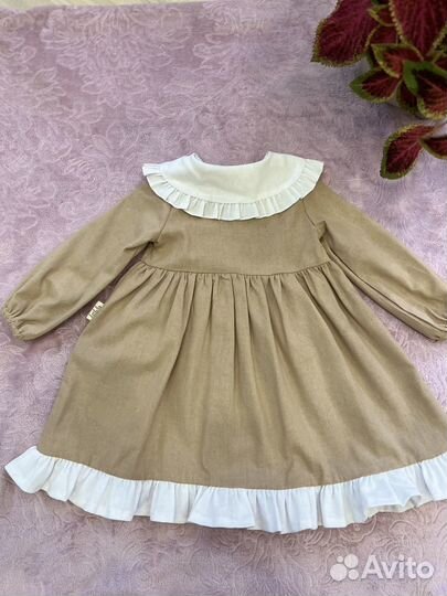 Платье для девочки 92
