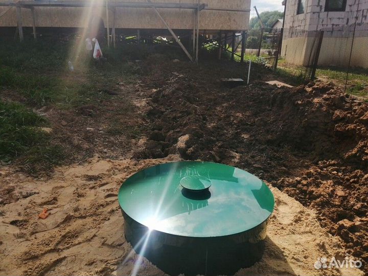 Септик автономный с установкой