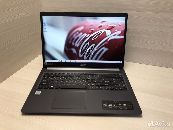 Тонкий мощный ноутубк на Core i3-1005g1/ssd m2