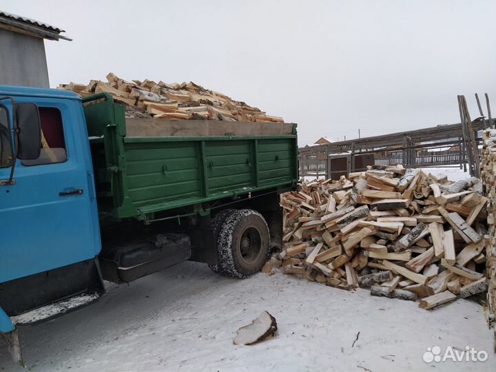 Дрова березовые колотые