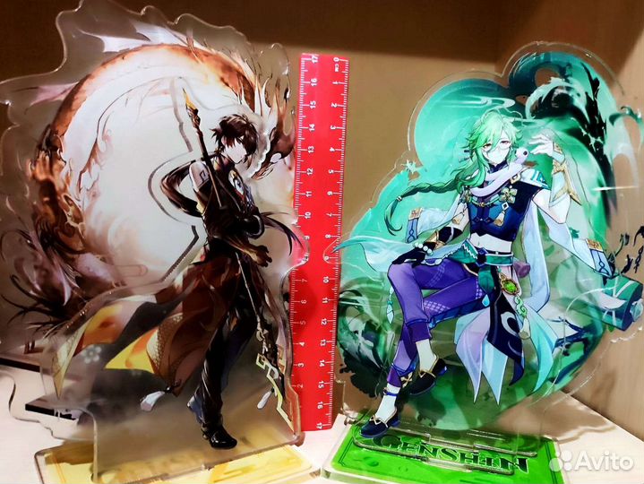 Стенды Genshin Impact Джун Ли и Бай Джу