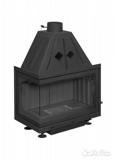 Камин Альфа 700LB NEW два стекла левая