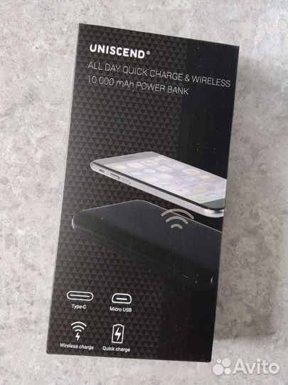 Power bank Uniscend 10 000 mAh