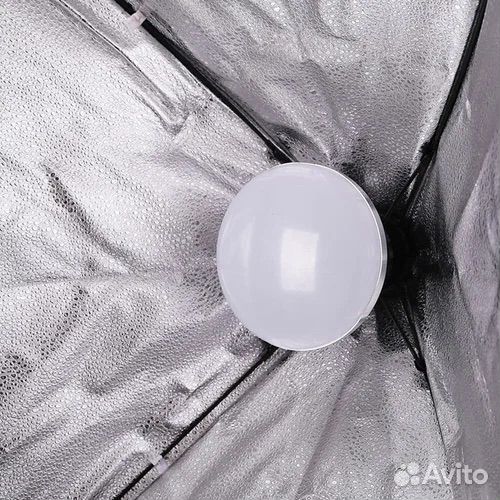 Софтбокс (видеосвет) со штативом, лампой, пультом