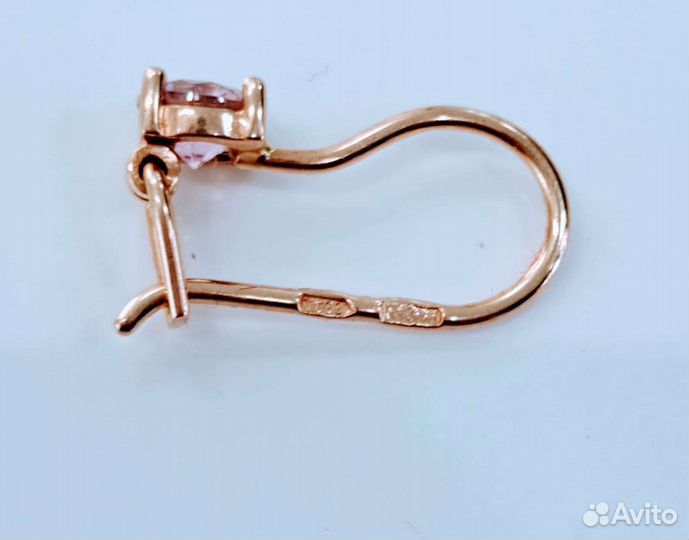 Золотые серьги