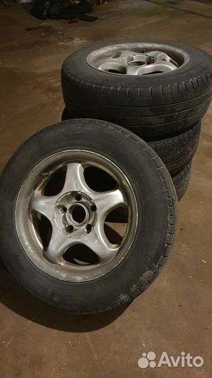 Колёса литые r 15 5 112 с резиной С