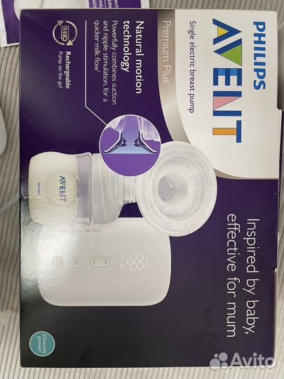 Электрический беспроводной молокоотсос philips