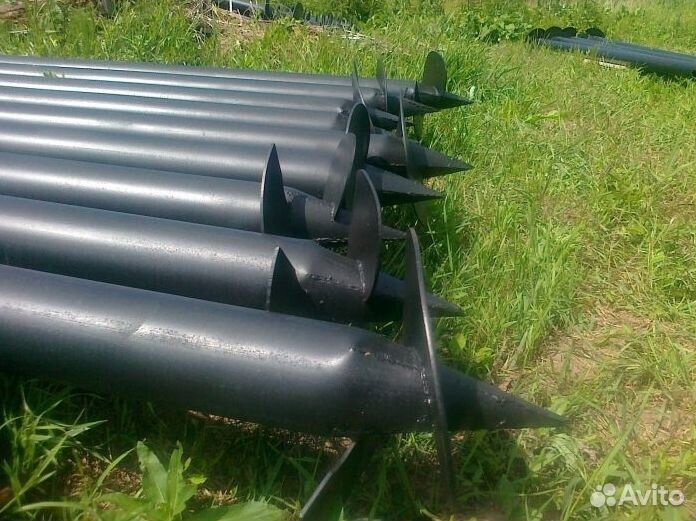 Винтовые сваи Монтаж