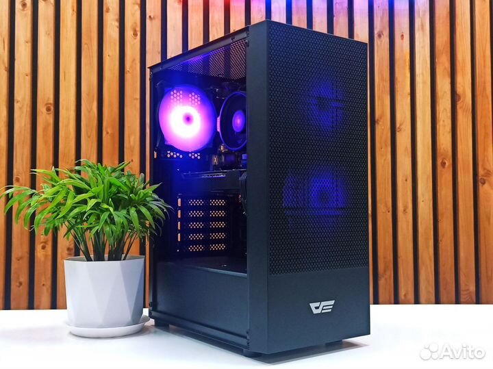 Мощный игровой Пк Ryzen 5 2600/ RX 580 8gb/ nvme