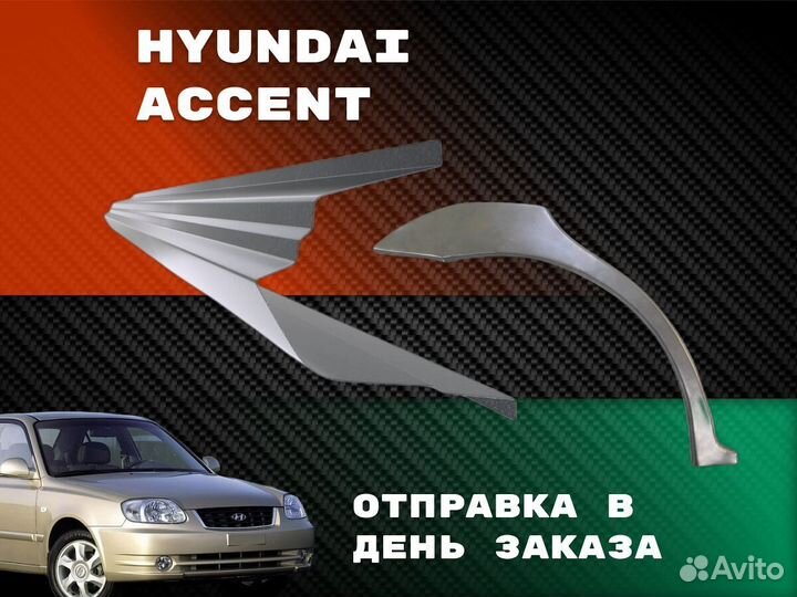 Ремонтные арки Hyundai Getz