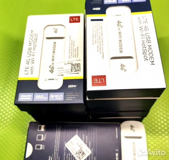 4G модем + WiFi роутер (поддержка всех SIM-карт)