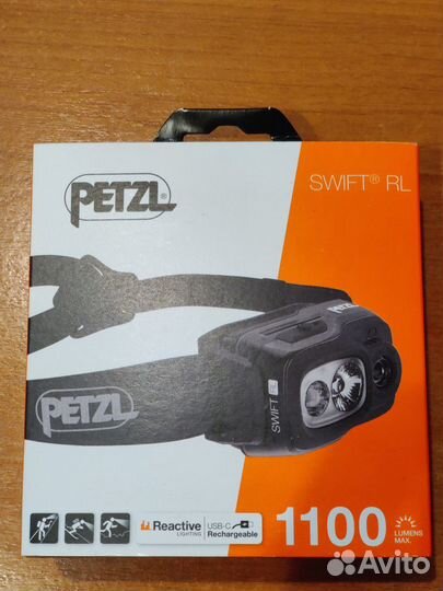 Новинка Фонарь налобный Petzl Swift RL 1100 lm