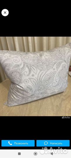 Подушка гусиный пух. Пух перо 50/70