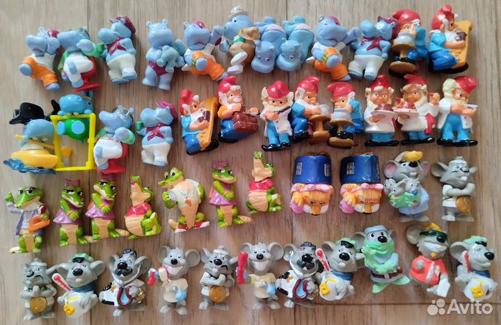 Киндеры сюрпризы из 90 годов и другие